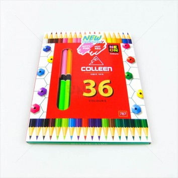 COLLEEN สีไม้ยาว 2 หัว 36 สี #787 <1/8>